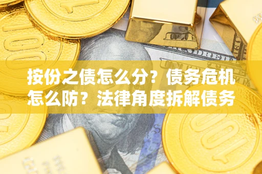 北京按份之债怎么分？债务危机怎么防？法律角度拆解债务分配与风险自保指南