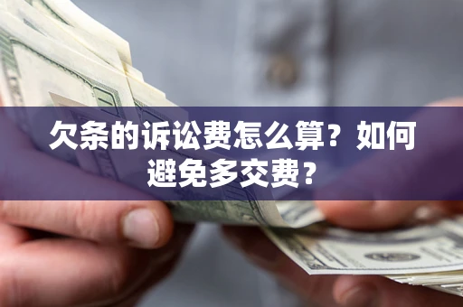 北京欠条的诉讼费怎么算？如何避免多交费？