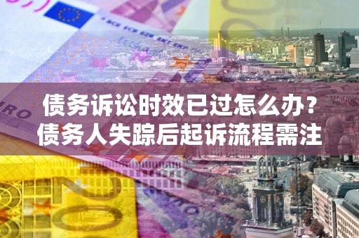 北京债务诉讼时效已过怎么办？债务人失踪后起诉流程需注意什么？