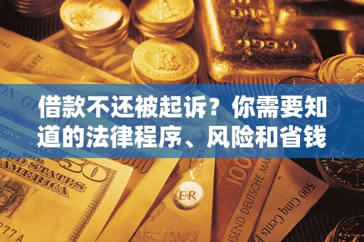 北京借款不还被起诉？你需要知道的法律程序、风险和省钱技巧