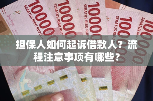 北京担保人如何起诉借款人？流程注意事项有哪些？